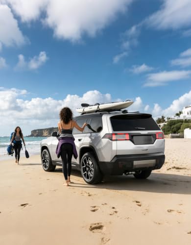 Image of KINGGERI 300lbs Roof Rack Cross Bars for Jeep Cherokee 2026 | Aluminum Roof Rails Crossbars Rooftop Cargo Carrier Luggage Rails Cargo Basket Luggage Kayak Canoe Snowboard Bike Road Trips
