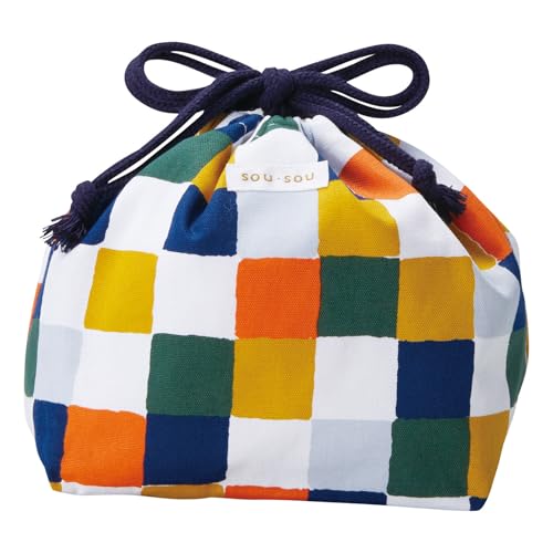 丸眞 お弁当袋 ランチバッグ マチ付き巾着 SOU・SOU マチ付巾着 日々 796520 ソウソウ