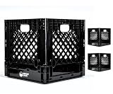Groove Crate Plastic Milk Crates