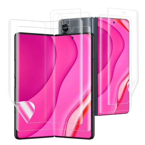 Cable Leader 2+2 TPU Screen Protector for Samsung Galaxy Z Fold 4 5G Flexible TPU Full Coverage Ultra-Transparent Anti-Scratch Fingerprint ID Mobile Phone Screen Protector for Samsung Z Fold 4