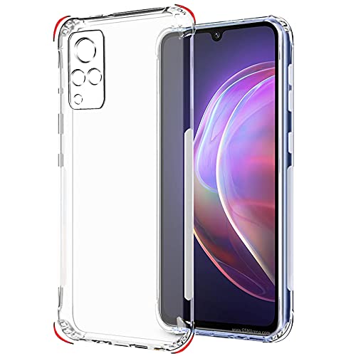 Image of TheGiftKart Back Cover For Vivo V21 5G ( TPU|Transparent )