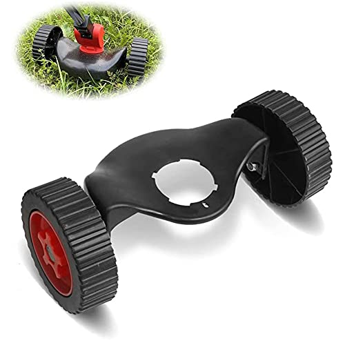 JAHQLIGHT JAHQ 450W Cortabordes Batería electrico Desbrozadora con Cuchillas Metal y 24V Potente cortacesped Cortacésped Inalámbrica, Desbrozadora Electrica Ruedas Accesorias