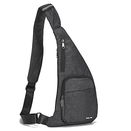 Image of Seoky Rop Sling Bag Slim Personal Purse Pocket Small Crossbody Chest Bag