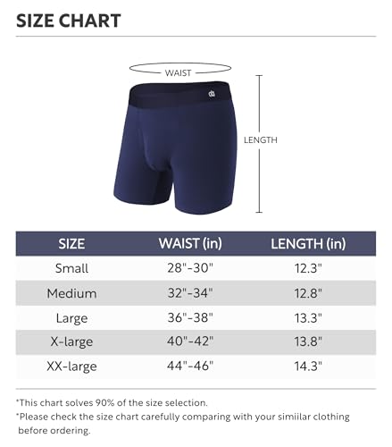 David Archy Mens Underwear Boxer Briefs Micro Modal Ultra Soft Moisture Wicking Seamless Underwear For Men 4 Pack thumb #6