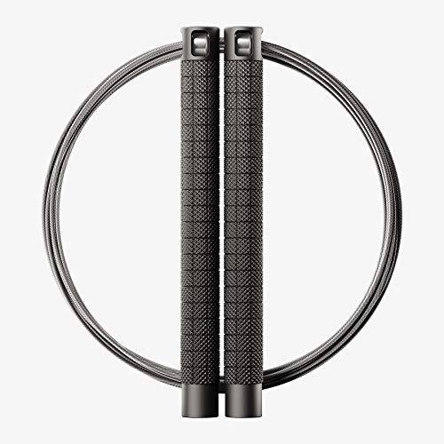 RPM Training Comp4 speed rope, lightweight, patented, non-binding, dual axis rotation for fastest spin - perfect for functional training workouts and double-unders.