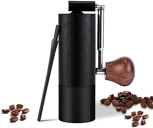 Macinacaffè Manuale Regolabile - 6 Livelli Macinatura, Macina In Ceramica, Portatile Per Casa, Ufficio E Viaggi - Foto 2