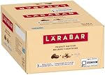 LÄRABAR Peanut Butter, Fruit and Nut Energy Bar, Pack of 16 Bars, Gluten Free, Vegan, Family Pack, Snack Bars