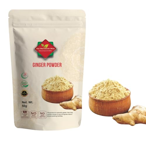 Ginger Ground (50G / 1.76 oz) | Ideal for Cooking and Tea | Gently Ground from Dried Ginger | 100% Natural | Premium Quality