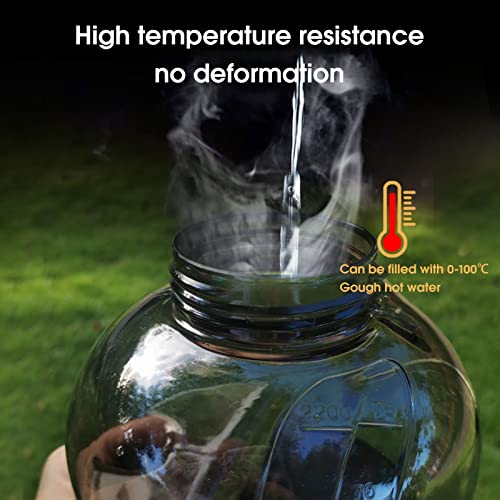 Haibinsuo Sport Bottle Motivational Big Water