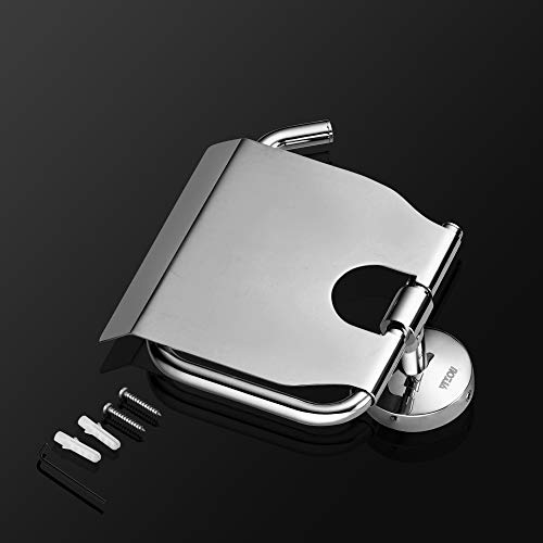 Image of ALTON ASM1252 Brass, Toilet Paper Holder with Flap (Chrome)