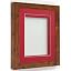 Rustic With Red Mount
