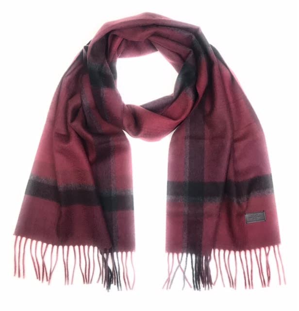 Patterned Australian Merino Scarf for Men – Ultra-Soft Lightweight Men’s Winter Scarves, 70-Inches x 10-Inches-image-38