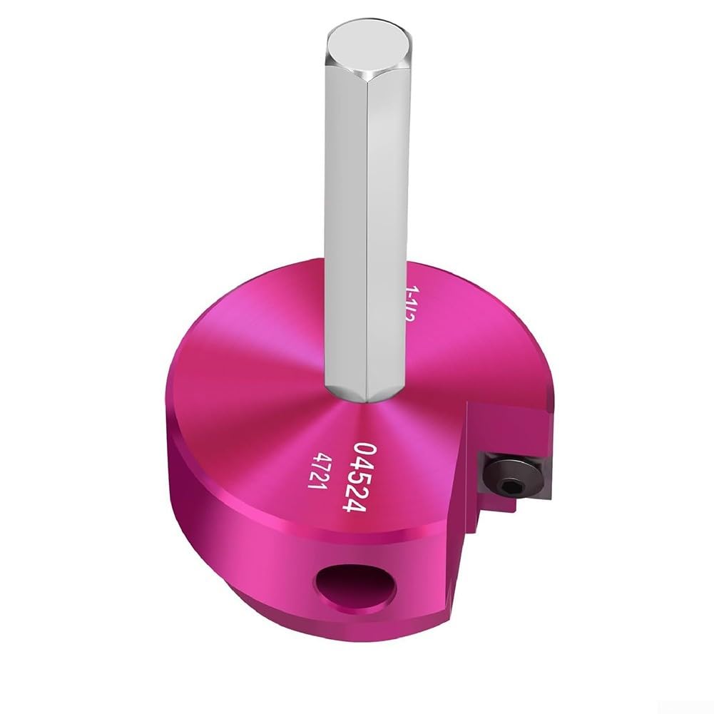 Lot de 6 alésoirs pour tuyaux PPR, raccord d'alésoir pour perceuses de 1/2 pouce, tuyau PVC