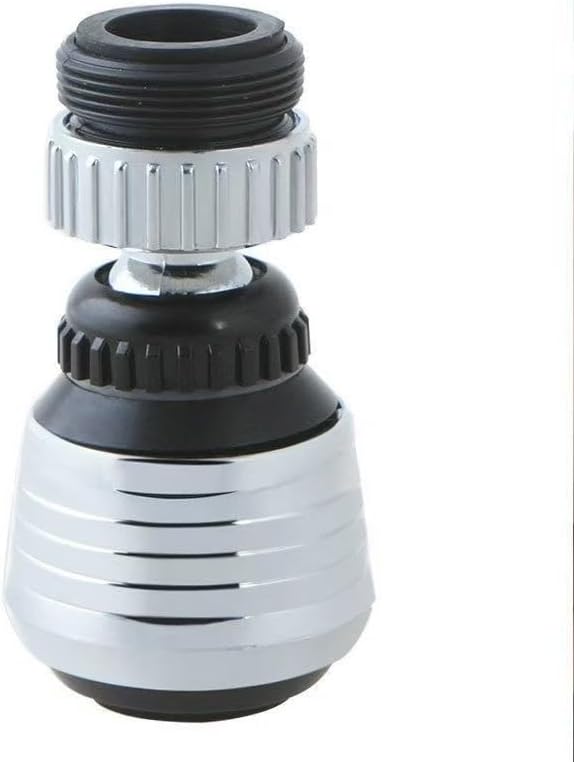 1PC Black Faucet Aerator - Water Saver Home Water Outlet Nozzle, Kitchen Anti-Splash Universal Sprinkler Head