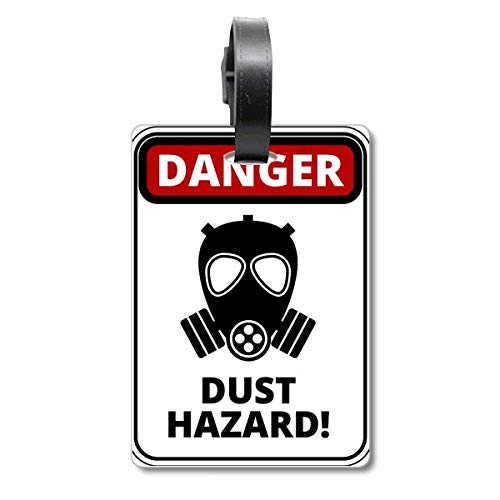 Symbole de danger de la poussière : protégez votre valise et sac