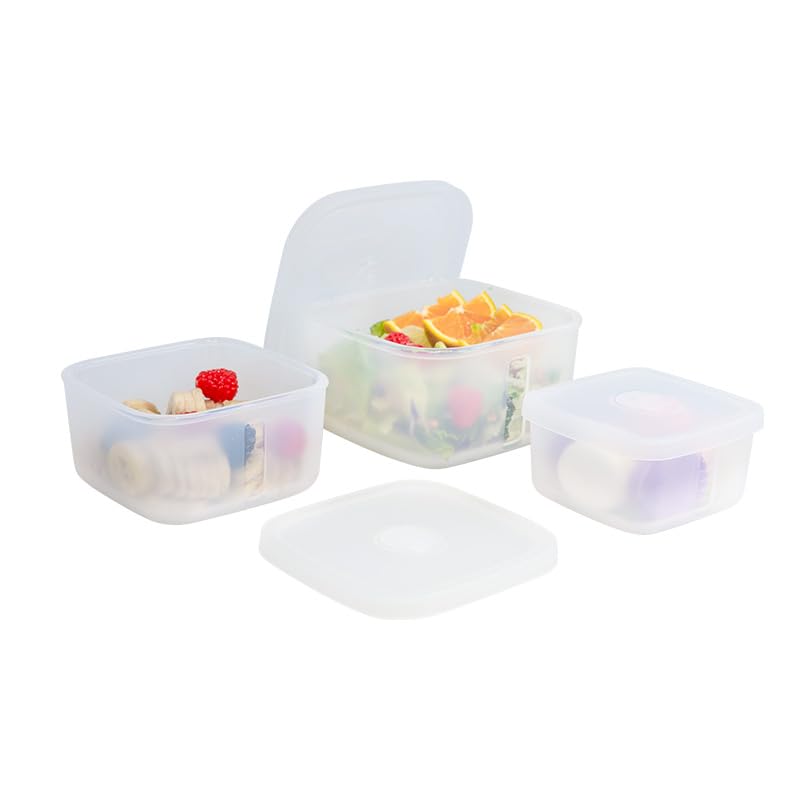 OTB 3-Piece Reusable Silicone Clear