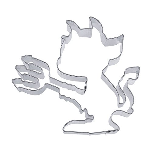 knusper.haus Präge - Ausstecher/Ausstechform FRECHES Teufelchen (9 cm/Edelstahl - Rostfrei) TOP - QUALITÄT Cover