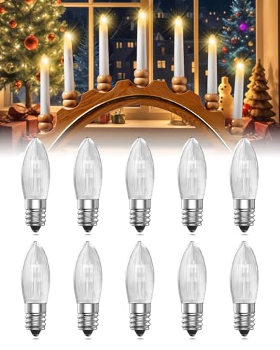 Aurahome E10 3W 23V, Lampen für Schwibbogen Ersatzbirne 23V,...