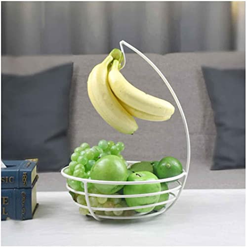 Cuencos de Frutas Bandeja de Frutas Cesta de Frutas para mostrador Estante de Frutas de Alambre de Metal para mostrador de Cocina, Cuenco de Frutas Escalonado Desmontable para Pan Porta frut