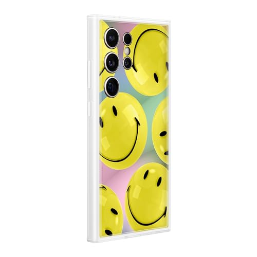 Image of SAMSUNG Galaxy S24 Ultra FlipSuit Phone Case, Included Interactive Card Syncs with Screen, Customize for Different Display Designs, US Version, EF-MS928CYEGUS, Yellow