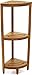 AquaTeak The Original Kai Corner Teak Bath Shelf