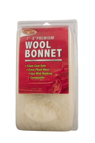 Detailer's Choice 6-2910 7 to 8-Inch Synthetic Wool Bonnet