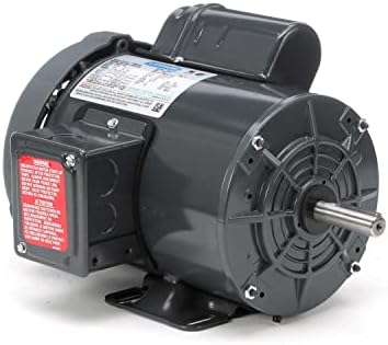 Leeson Farm Duty Electric Motor - 1 HP, 1,800 RPM, 115/208-230 Volts, Single Phase, Model Number 117865