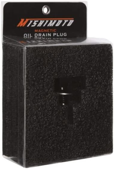 Mishimoto MMODP-12175BBK Magnetic Oil Drain Plug M12 x 1.75, Black