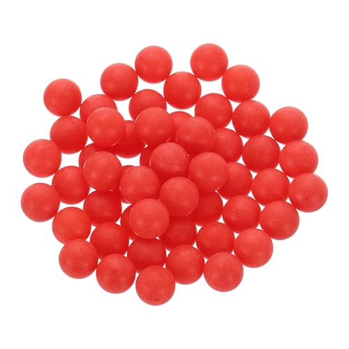 uxcell 200pcs PP Plastic Bearing Balls 7mm Solid Plastic Balls, Precision Bearing Ball, Red
