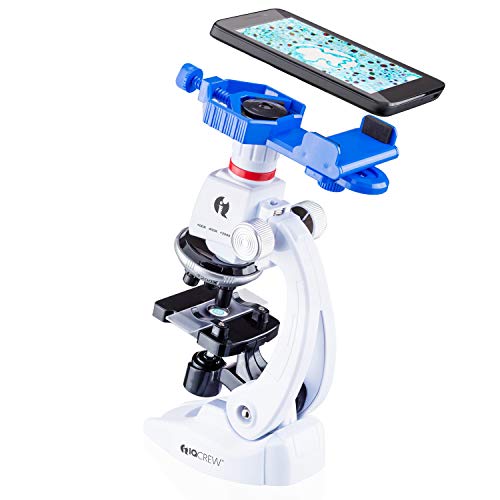 Iqcrew 100X-1200X Kids Microscope With Smartphone Adapter And Accessory Kit #TOP15