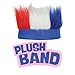 Beistle Red White and Blue Patriotic Hairy Headband for 4th of July, Independence Day Celebrations