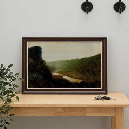 Toile paysage rivière Grimshaw pour briser la monotonie d'un bureau - 7