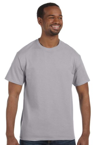 Hanes TAGLESS T-Shirt, Oxford Gray, XL