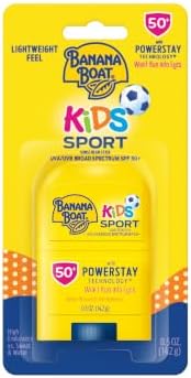 Banana Boat Sport Kids Sunscreen Stick SPF 50, 0.5 oz
