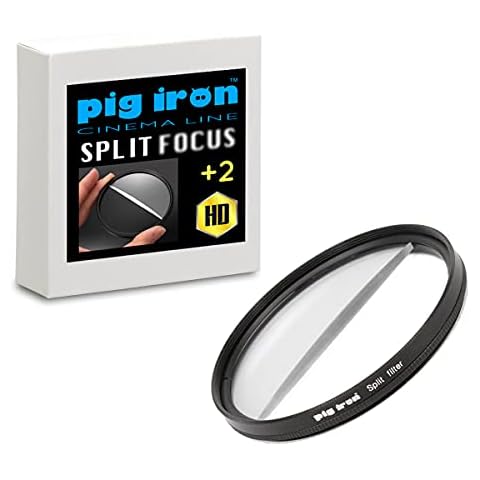 Pig Iron Cinema Line Split Field Filter. Special Effects Dual Focus +2 Diopter (58mm) Cover