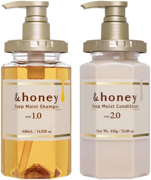 &honey Deep Moist Shampoo and Conditioner Set