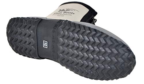 Foreverlast Unisex-Adult Gen Flats Lightweight Neoprene Rubber Boots Generation Ii For Fishing & Wading, Size 14, Water Resistant, For Men & Women, Grey #TOP4