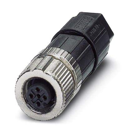 Phoenix Contact 1233089 1424652 Sensor Actuator Connector Unassembled M12 Socket Straight Number of Poles: 5 - Image 2