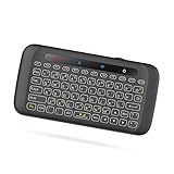 2.4GHz board QISUO 2.4GHz board Colorful Backlight Touchpad Handheld Remote Control w/Large Touch Panel IR Learning for Smart TV Android TV Box PC Lap