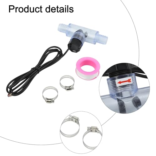 Interruptor de flujo para bañera de masaje y sistemas de calefacción con sensor de 24V 6