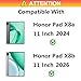 XunyLyee for HONOR Pad X8a / HONOR Pad X8b 2026/2024 11 Inch Tablet Screen Protector Tempered Glass Film, 9H Hardness, Anti-Scratch, HD Clear [2 Pack]
