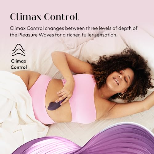 Womanizer Next 3D プレジャーエアークリトリス吸引バイブ、吸引式バイブレーター、クリトリス吸引トイ、防水仕様、充電式 、ダークパープル - 画像3