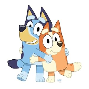 Star Cutouts SC4558 Bluey und Bingo Pappaufsteller