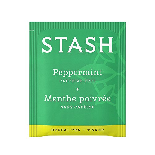 Image of Stash Tea Peppermint Herbal Tea, 6 Boxes of 30 Tea Bags Each (180 Tea Bags Total)