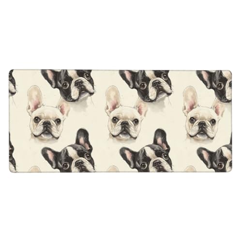 Grand tapis de souris pour ordinateur portable et clavier de PC à motif