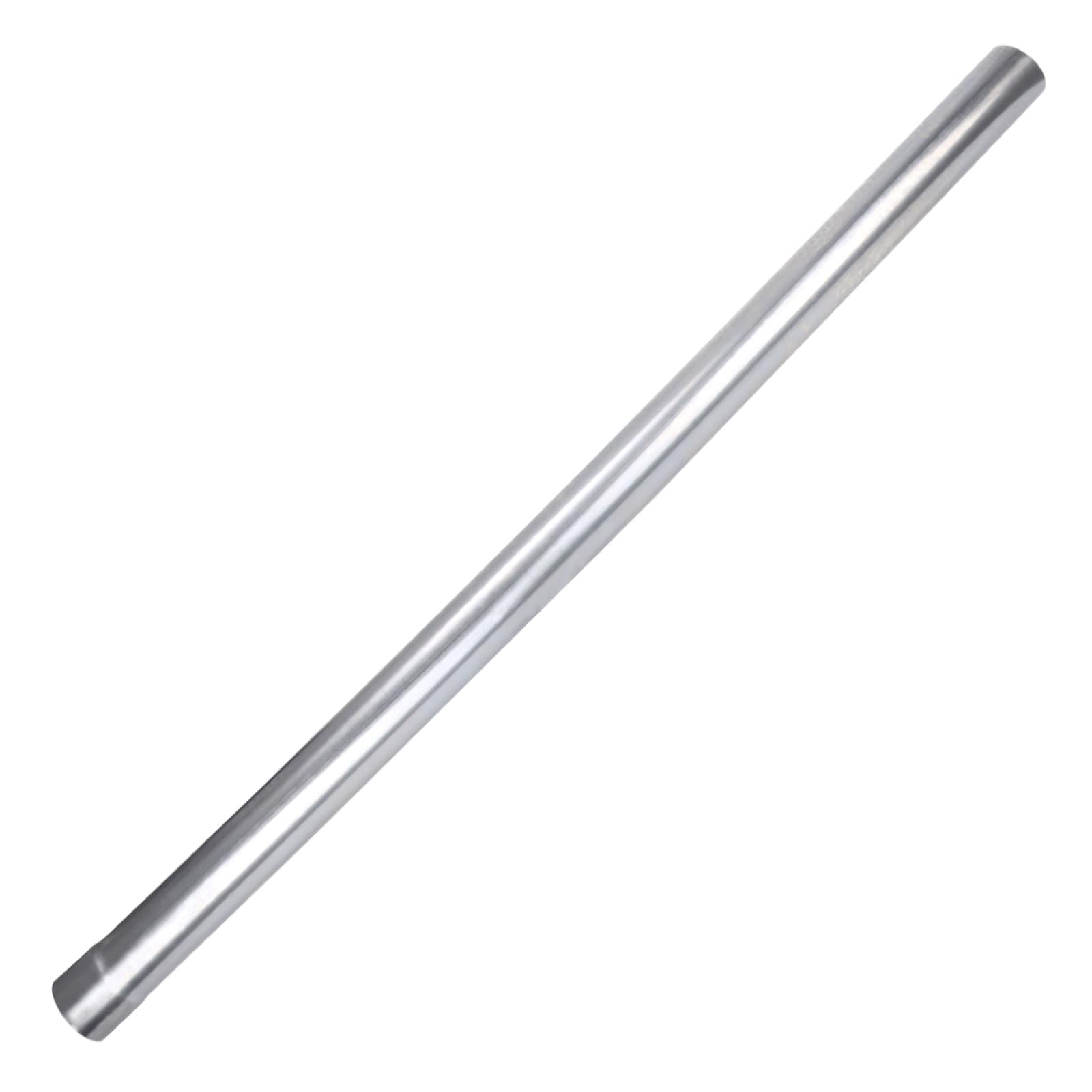 A-KARCK Straight Exhaust Pipe 2.5" OD, Mild Steel 35" Long Mandrel Exhaust Tube, Custom Your Own Exhaust System