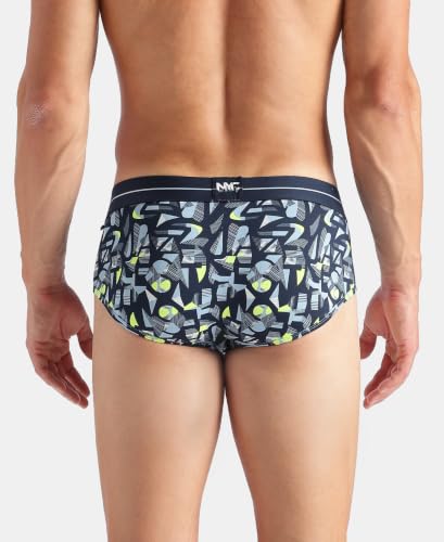 Image of Jockey NY01 Men Super Combed Cotton Elastane Stretch Printed Brief