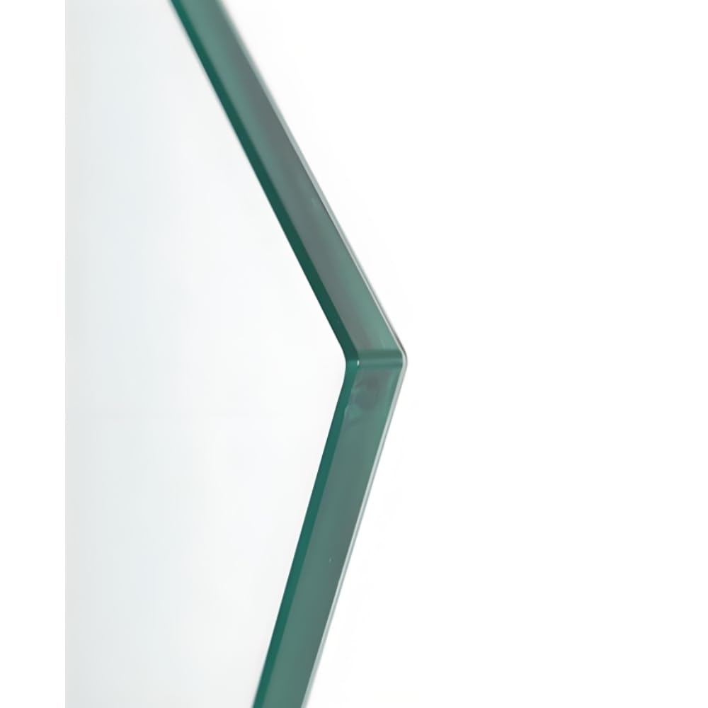 Glasplatte TERRY 70x70cm Gehärtetes 8mm Glas Scheibe Bodenplatte