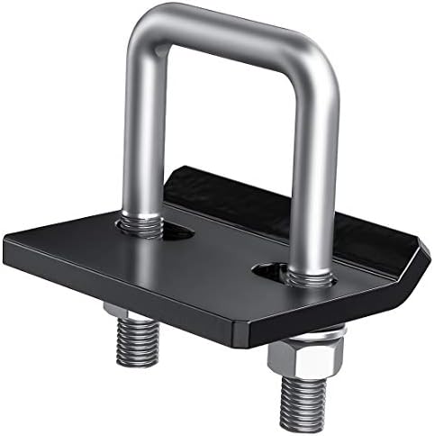 BOYISEN Hitch Tightener Anti-Rattle Hitch Stabilizer - Heavy Duty 304 Stainless Steel Hitch Clamp for 1.25 and 2 inch Hitches Reduce Shaking from Hitch Tray Bike Rack Trailer Ball Mount, Rust Free