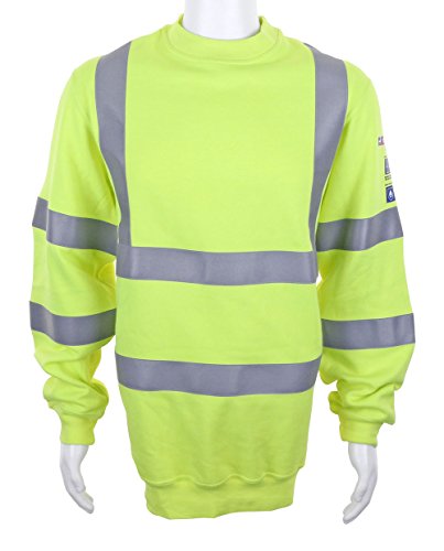 Beeswift Arc Compliant High Visibility Sweatshirt Saturn Yellow 5XL Carc8Sy5Xl